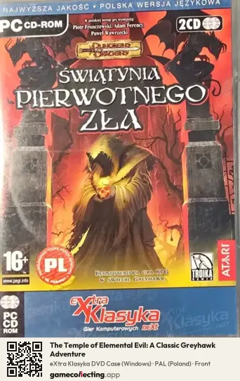 The Temple of Elemental Evil: A Classic Greyhawk Adventure Computer, Poland box front