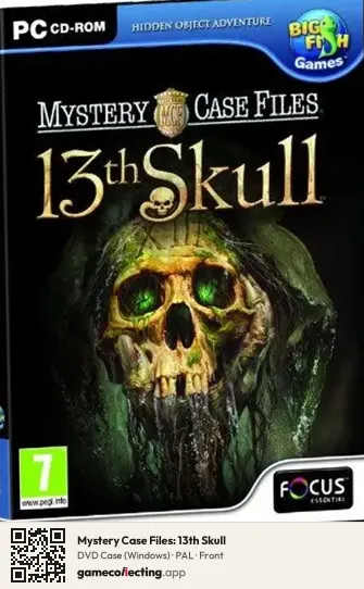Mystery Case Files: 13th Skull Computer, PAL box front
