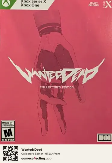 Wanted: Dead Xbox Series X, NTSC box front