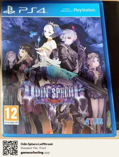 Odin Sphere Leifthrasir PlayStation 4, PAL box front