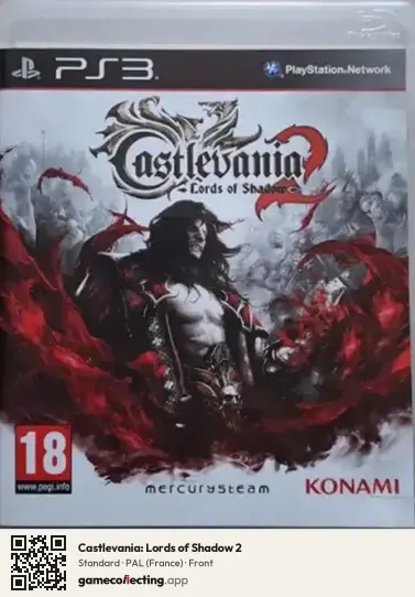 Castlevania: Lords of Shadow 2 PlayStation 3, France box front