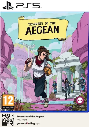 Treasures of the Aegean PlayStation 5, PAL box front