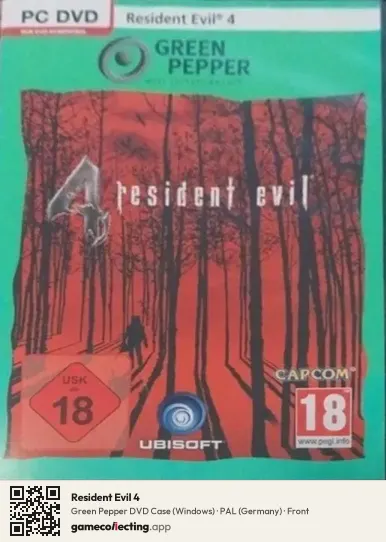 Resident Evil 4 Computer, Germany box front