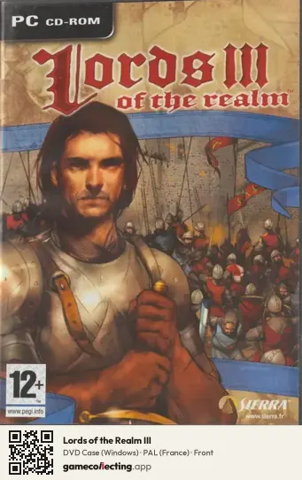 Lords of the Realm III Computer, France box front
