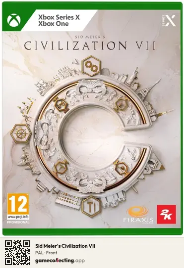 Sid Meier's Civilization VII Xbox Series X, PAL box front