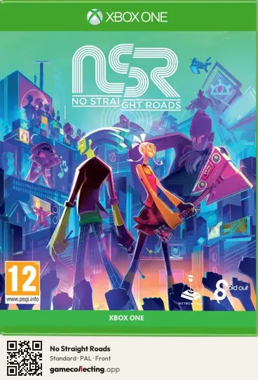 No Straight Roads Xbox One, PAL box front