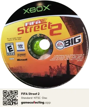 FIFA Street 2 Xbox, NTSC disc