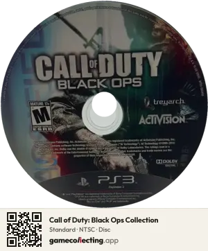 Call of Duty: Black Ops Collection PlayStation 3, NTSC disc