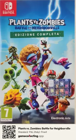 Plants vs. Zombies: Battle for Neighborville Nintendo Switch, Italy box front