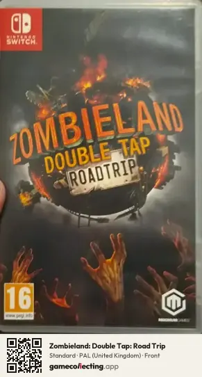 Zombieland: Double Tap: Road Trip Nintendo Switch, United Kingdom box front