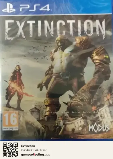 Extinction PlayStation 4, PAL box front