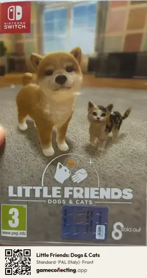 Little Friends: Dogs & Cats Nintendo Switch, Italy box front