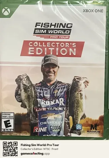 Fishing Sim World: Pro Tour Xbox One, NTSC box front