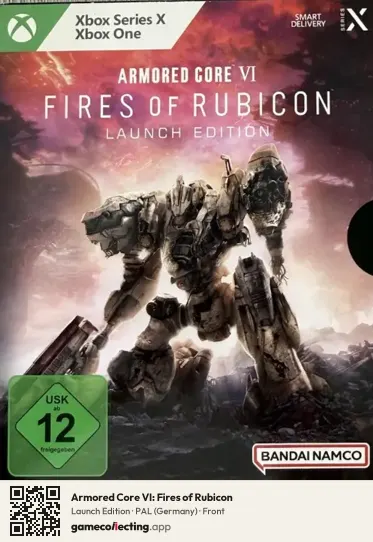 Armored Core VI: Fires of Rubicon Xbox Series X, Germany box front