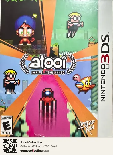 Atooi Collection Nintendo 3DS, NTSC box front