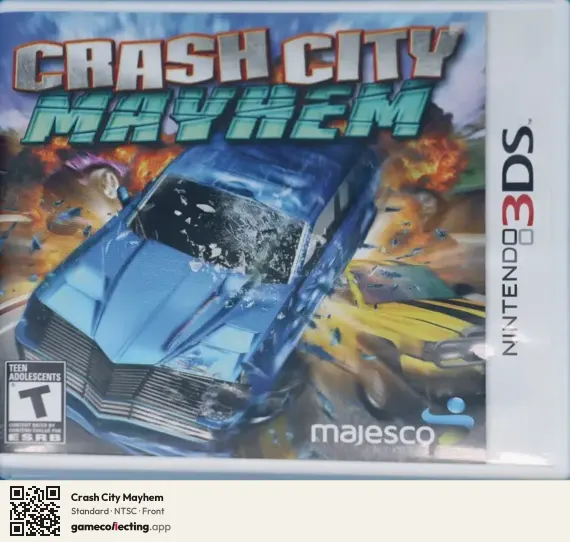 Crash City Mayhem Nintendo 3DS, NTSC box front