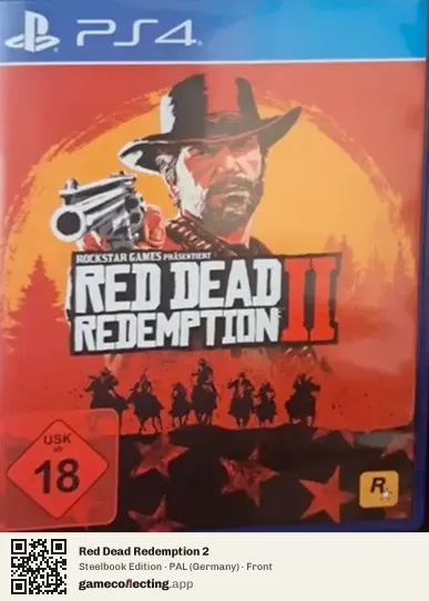 Red Dead Redemption 2 PlayStation 4, Germany box front
