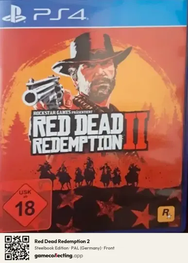 Red Dead Redemption 2 PlayStation 4, Germany box front