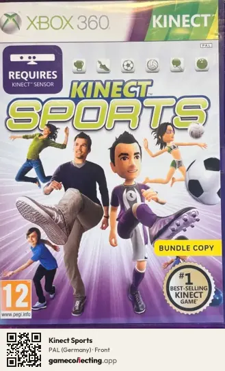 Kinect Sports Xbox 360, Germany box front
