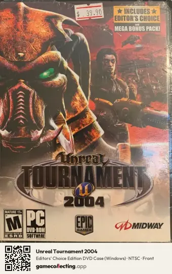 Unreal Tournament 2004 Computer, NTSC box front