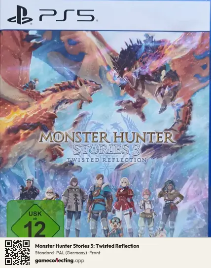 Monster Hunter Stories 3: Twisted Reflection PlayStation 5, Germany box front