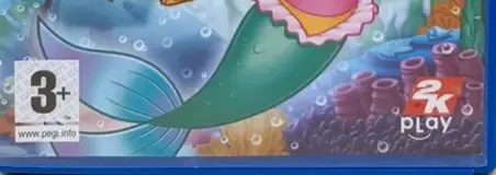 Dora the Explorer: Dora Saves the Mermaids, the PEGI square on its front