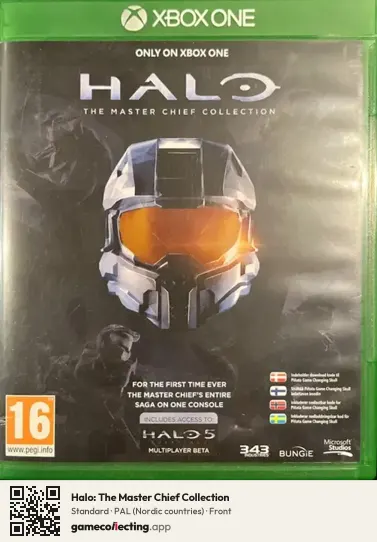 Halo: The Master Chief Collection Xbox One, Nordic countries box front