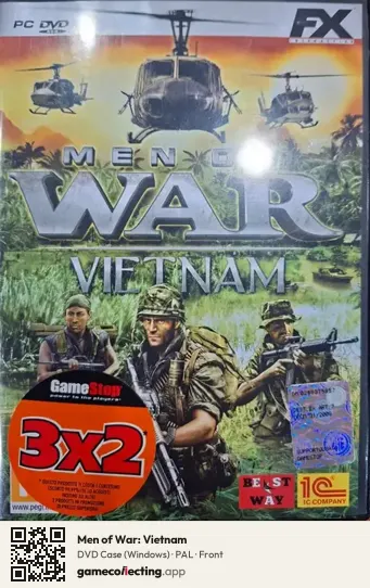 Men of War: Vietnam Computer, PAL box front