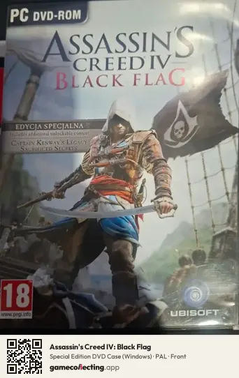 Assassin's Creed IV: Black Flag Computer, PAL box front