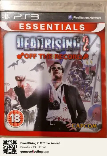 Dead Rising 2: Off the Record PlayStation 3, PAL box front