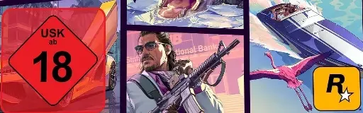 Grand Theft Auto VI, the USK square on its front