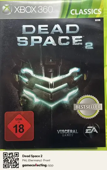 Dead Space 2 Xbox 360, Germany box front