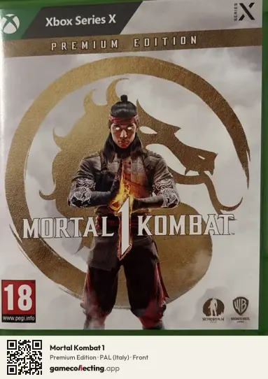 Mortal Kombat 1 Xbox Series X, Italy box front