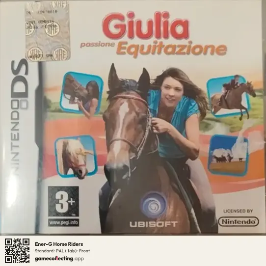 Ener-G Horse Riders Nintendo DS, Italy box front