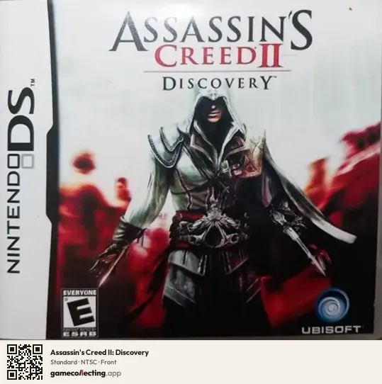 Assassin's Creed II: Discovery Nintendo DS, NTSC box front