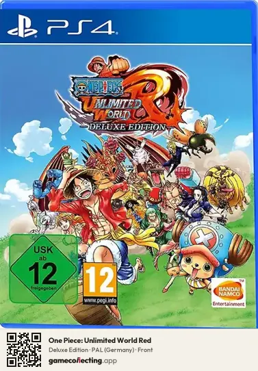 One Piece: Unlimited World Red PlayStation 4, Germany box front