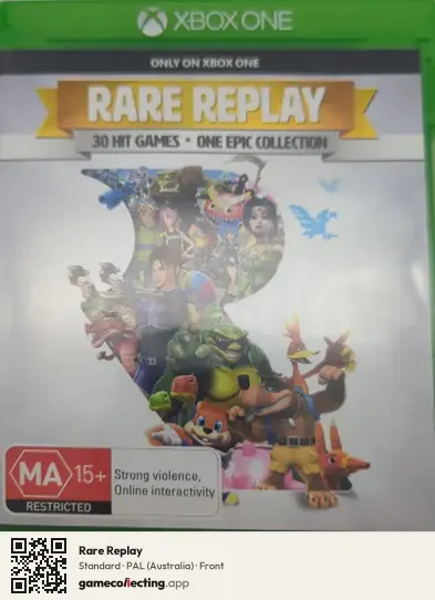 Rare Replay Xbox One, Australia box front