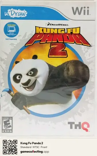 Kung Fu Panda 2 Nintendo Wii, NTSC box front