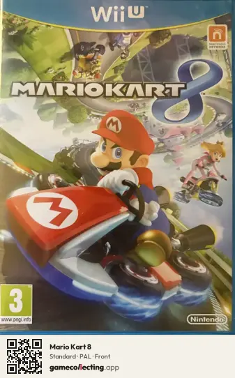 Mario Kart 8 Nintendo Wii U, PAL box front