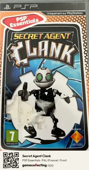 Secret Agent Clank PlayStation Portable, France box front