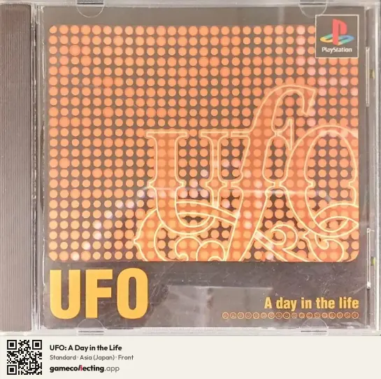 UFO: A Day in the Life PlayStation, Asia box front