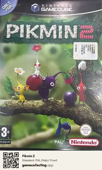 Pikmin 2 Nintendo GameCube, Italy box front
