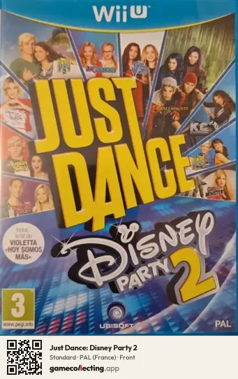 Just Dance: Disney Party 2 Nintendo Wii U, France box front