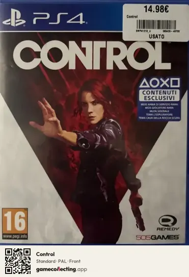 Control PlayStation 4, PAL box front