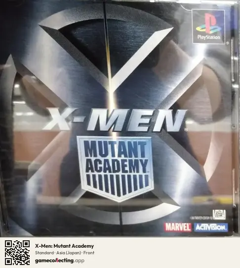 X-Men: Mutant Academy PlayStation, Asia box front