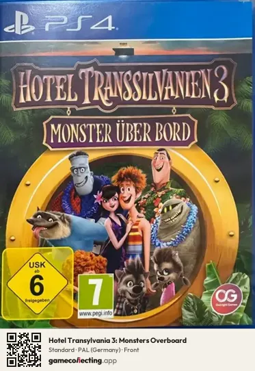 Hotel Transylvania 3: Monsters Overboard PlayStation 4, Germany box front