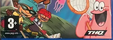 Nicktoons Movin', the PEGI square on its front