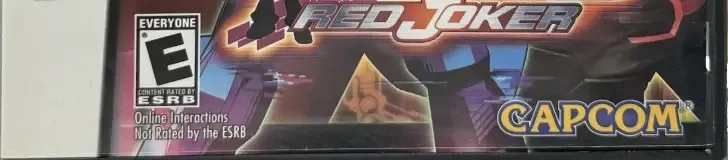 Mega Man Star Force 3: Red Joker, the ESRB box on its front
