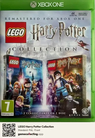 LEGO Harry Potter Collection Xbox One, PAL box front