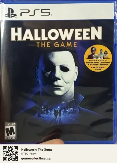 Halloween: The Game PlayStation 5, NTSC box front